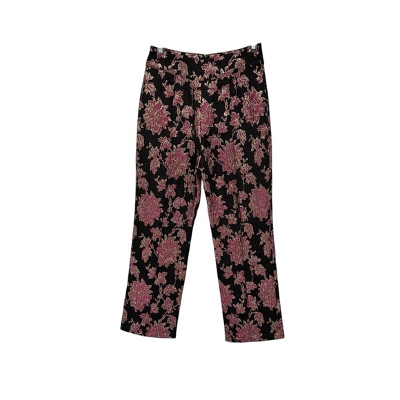 Women’s NWTS For Love and Lemons Size Medium High Waist Cropped Luella Pants - Picture 1 of 16